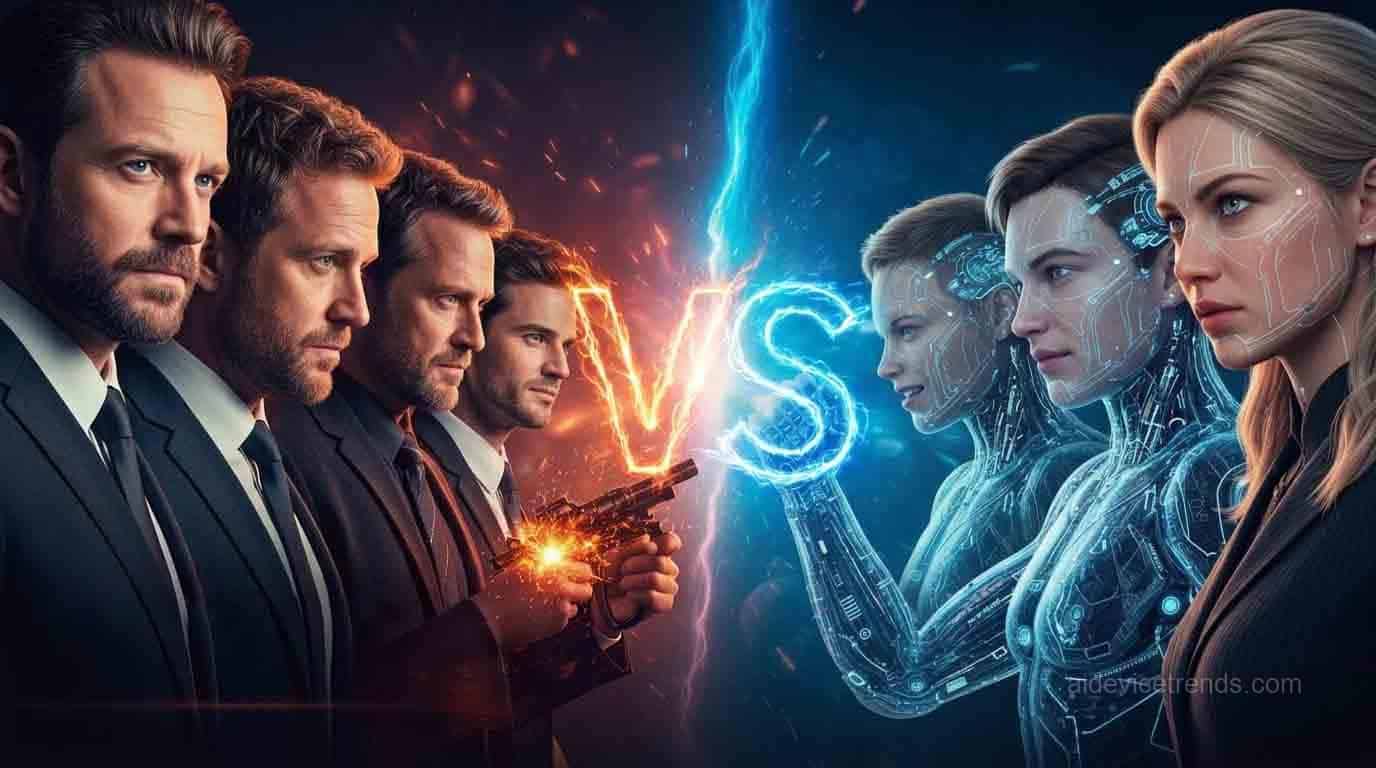 real actors vs AI